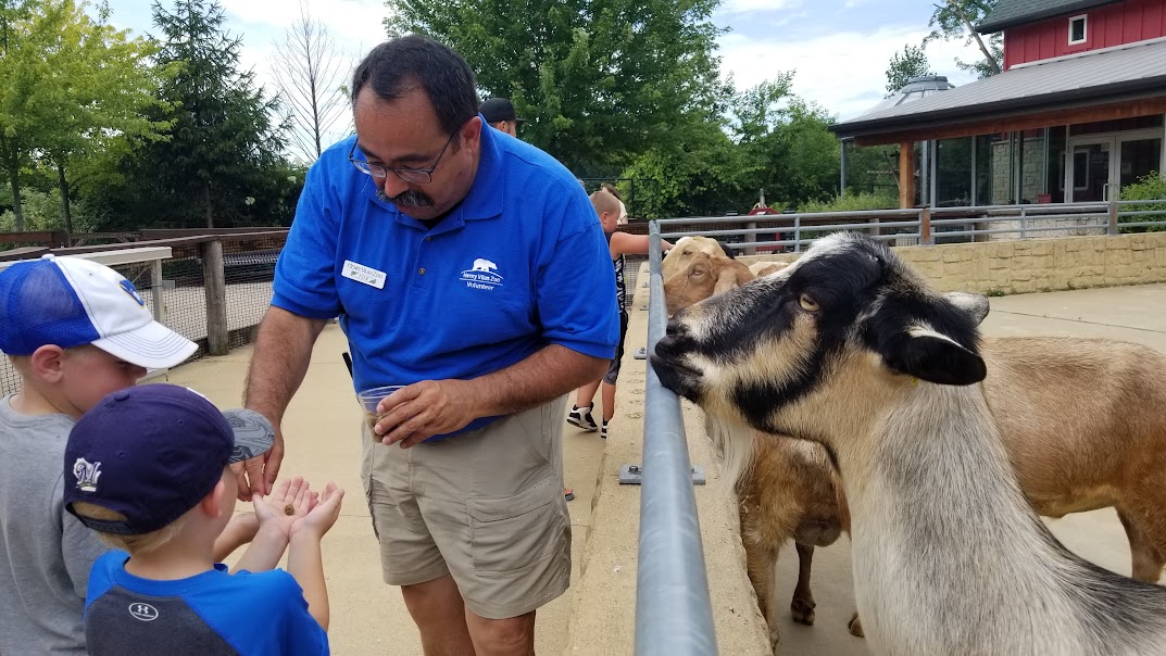 Goat Yard Attendant - Henry Vilas Zoo