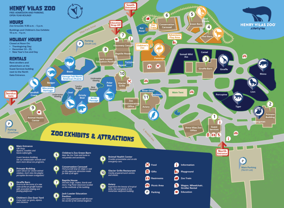 Visit Henry Vilas Zoo Plan Your Trip Henry Vilas Zoo