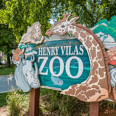 Henry Vilas Zoo sign